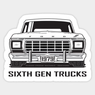 Sixth Gen Truck / Dentside 1973 - 1979 Sticker